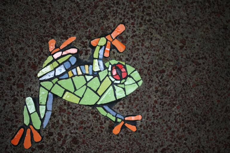 Frog mosaic - Custom cheapest order