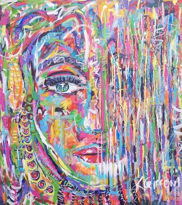 Original Abstract Paintings by KARINE GIFFONI