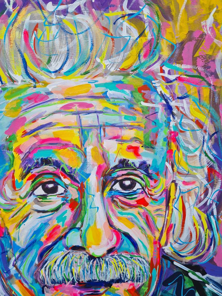 Original Abstract Expressionism Abstract Painting by Karine Giffoni