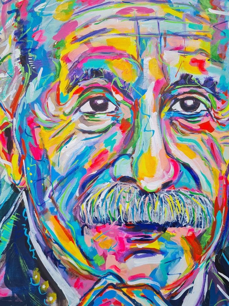 Original Abstract Expressionism Abstract Painting by Karine Giffoni