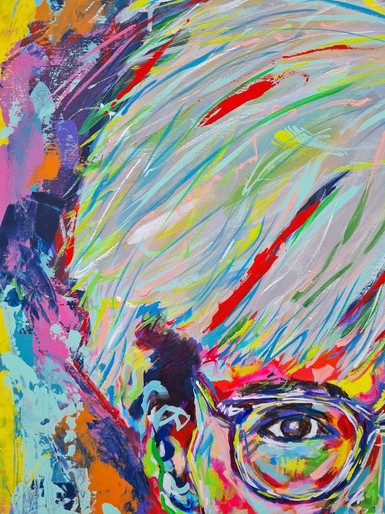 Original Abstract Expressionism Abstract Painting by Karine Giffoni