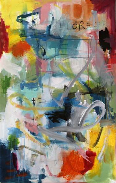 Print of Abstract Expressionism Graffiti Paintings by KARINE GIFFONI