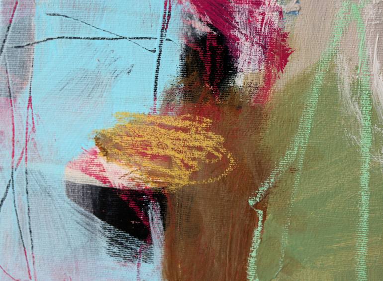 Original Abstract Expressionism Abstract Painting by Karine Giffoni