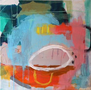 Original Abstract Expressionism Abstract Paintings by KARINE GIFFONI