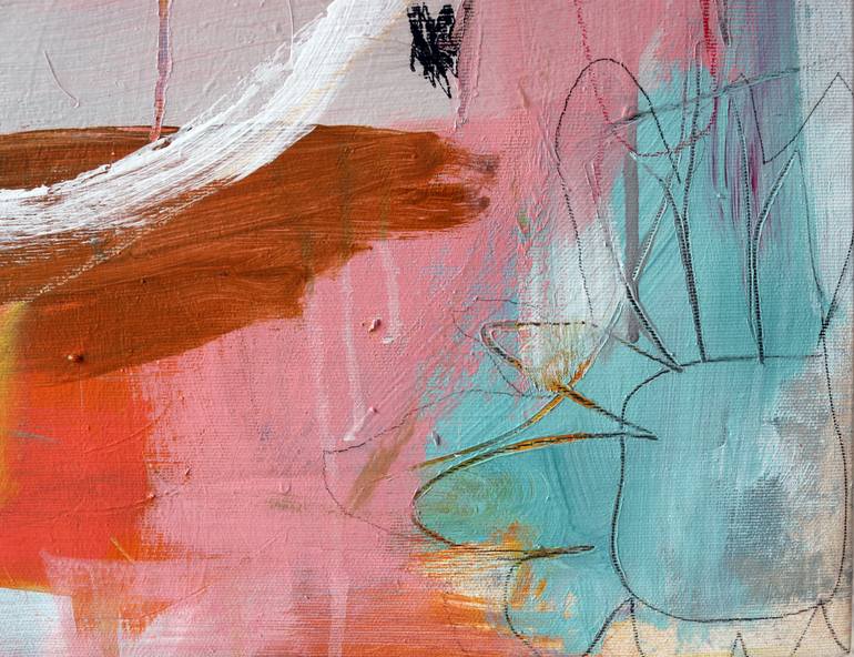 Original Abstract Expressionism Abstract Painting by Karine Giffoni