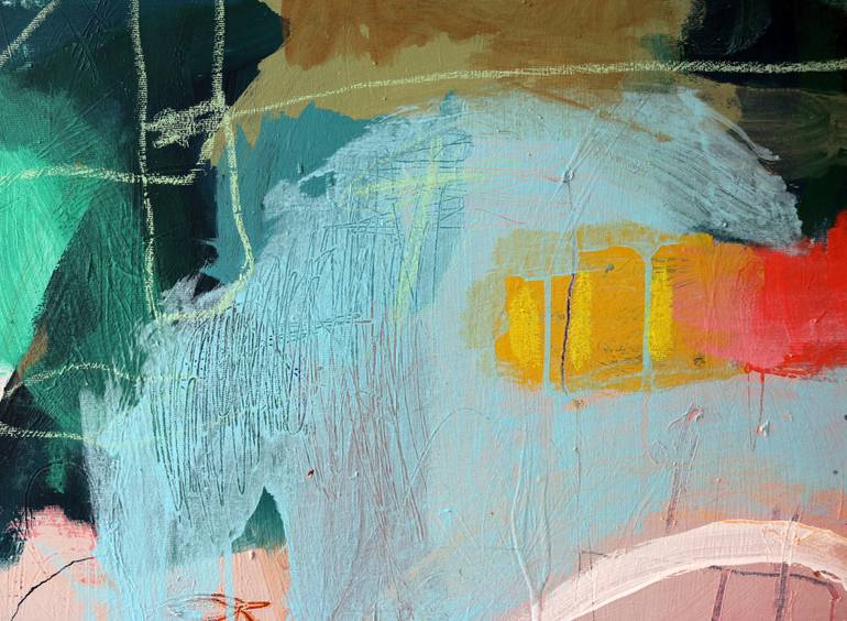 Original Abstract Expressionism Abstract Painting by Karine Giffoni