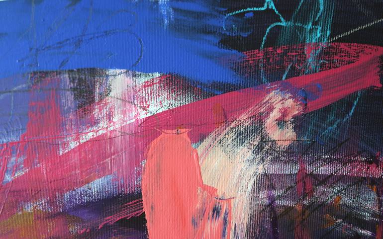 Original Abstract Expressionism Abstract Painting by Karine Giffoni