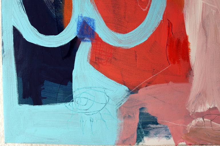 Original Abstract Expressionism Abstract Painting by Karine Giffoni