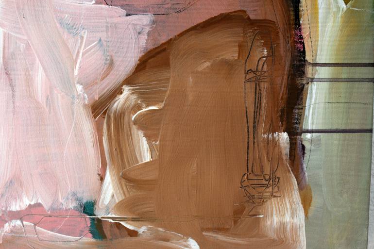 Original Abstract Expressionism Abstract Painting by Karine Giffoni