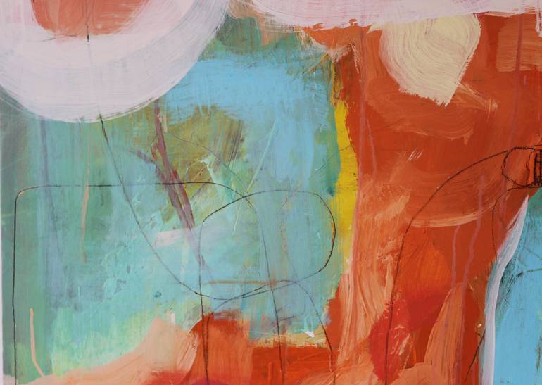 Original Abstract Expressionism Abstract Painting by Karine Giffoni