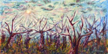 Print of Abstract Expressionism Landscape Paintings by Minni Lum