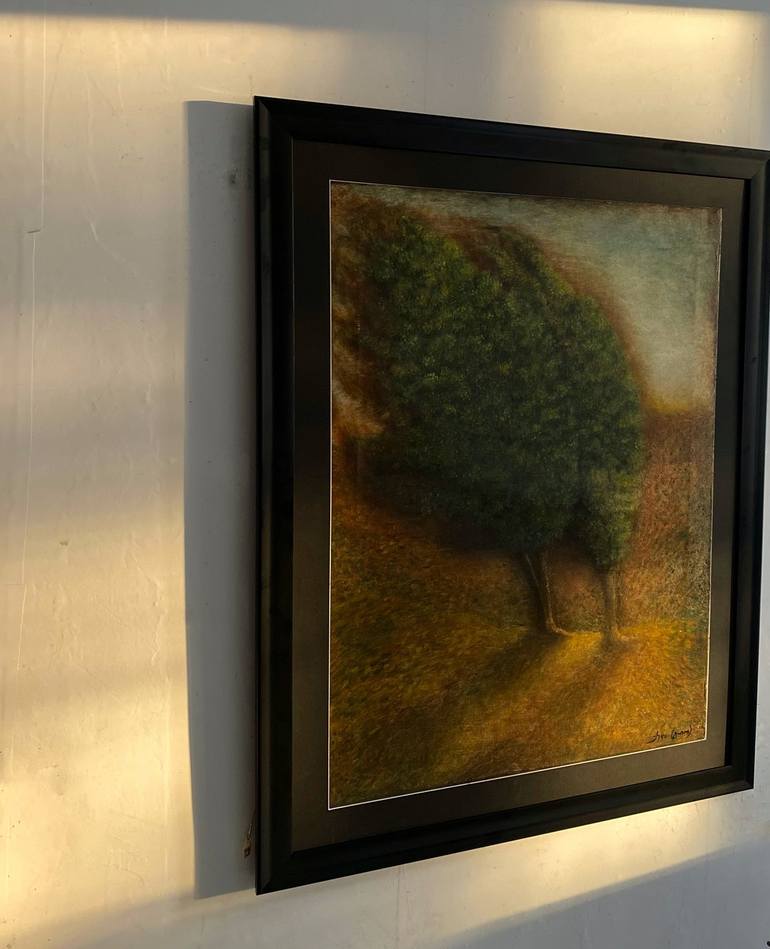 Original Tree Mixed Media by ket bubunauri