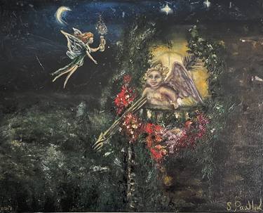 Original Expressionism Classical mythology Paintings by Lana Pavlova