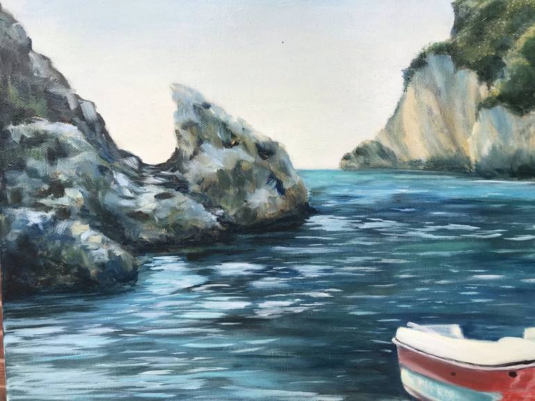 Original Fine Art Beach Painting by Lana Pavlova