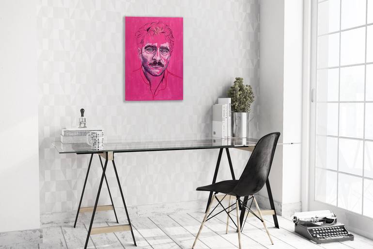 Original Abstract People Painting by Gem Van Gils