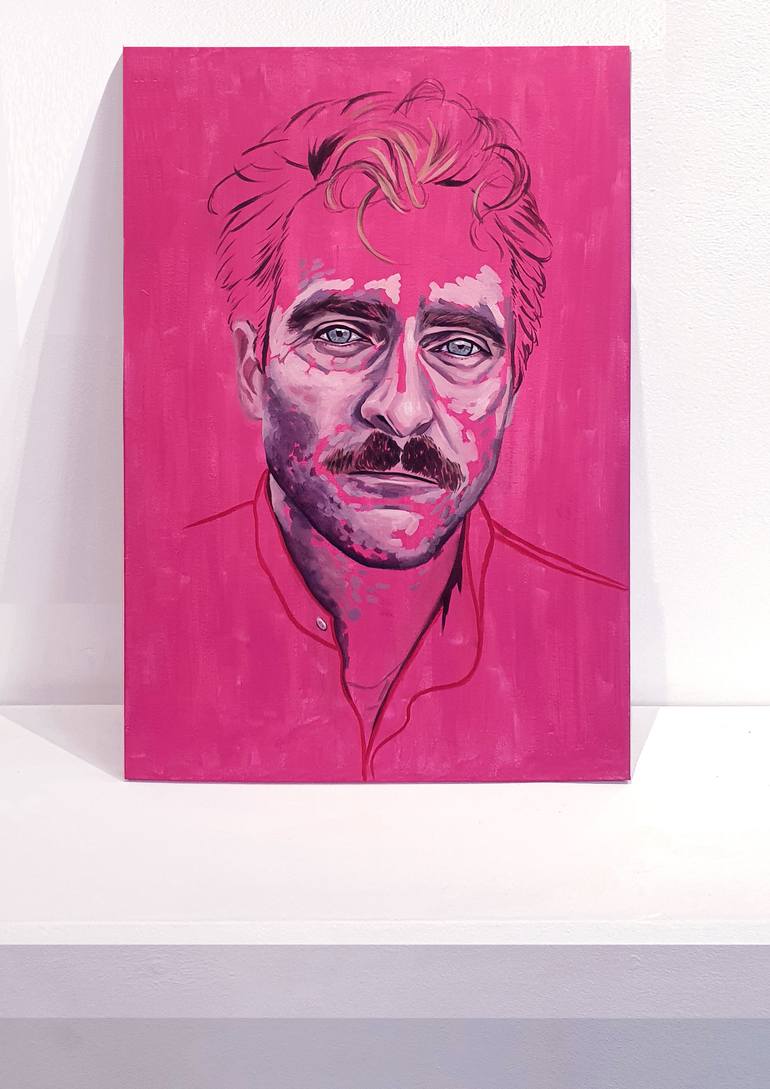 Original Abstract People Painting by Gem Van Gils