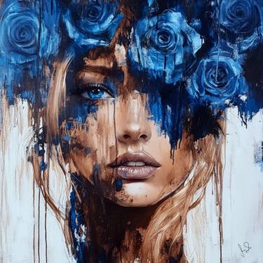 Original Abstract Pop Culture/Celebrity Painting by Angelo Makula