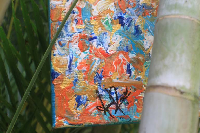 Original Abstract Expressionism Abstract Painting by Annie Rios