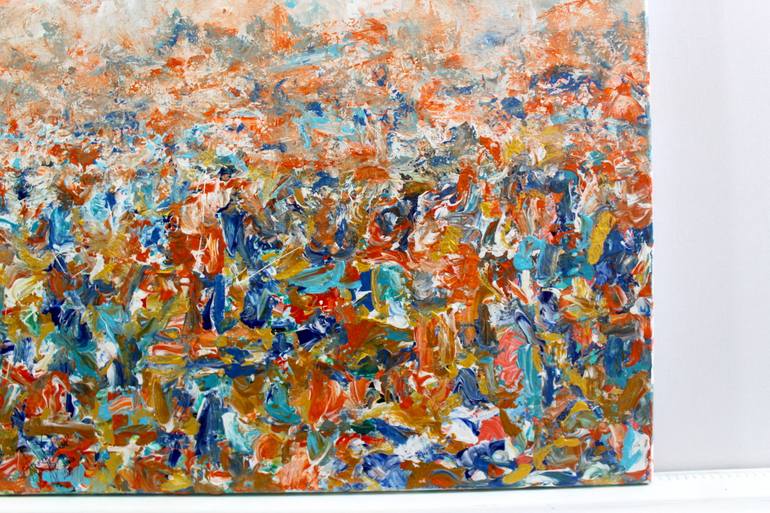 Original Abstract Expressionism Abstract Painting by Annie Rios