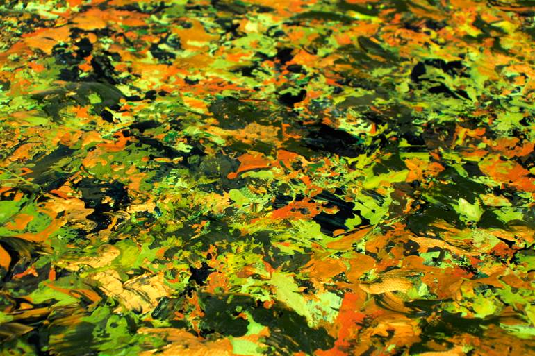 Original Abstract Expressionism Abstract Painting by Annie Rios