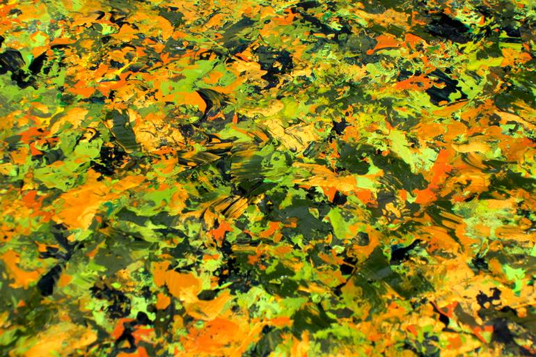 Original Abstract Expressionism Abstract Painting by Annie Rios