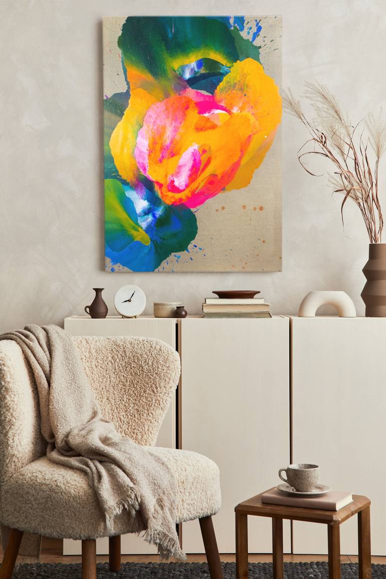 Original Abstract Painting by Weronika Dylag