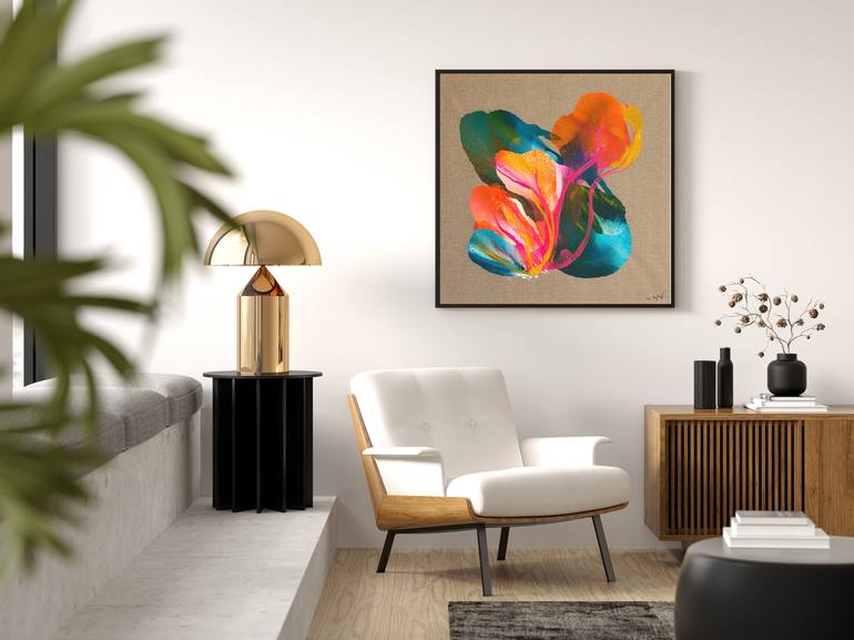 Original Abstract Painting by Weronika Dylag