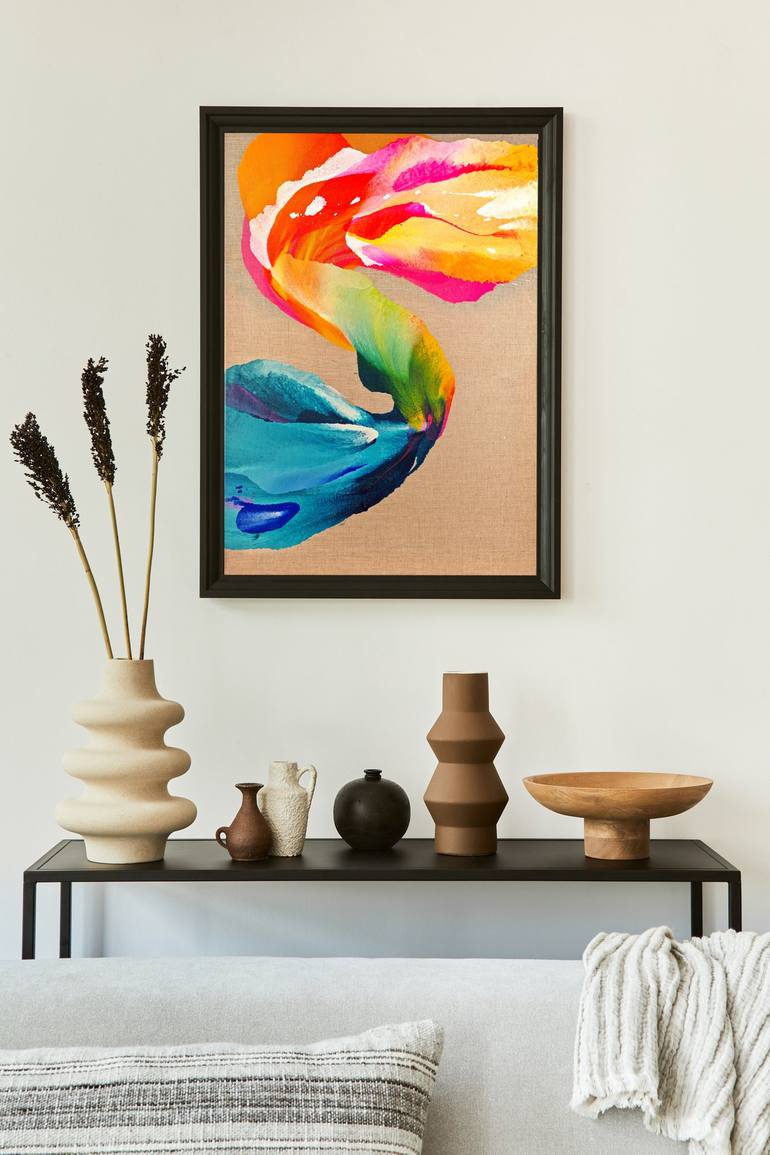 Original Abstract Painting by Weronika Dylag