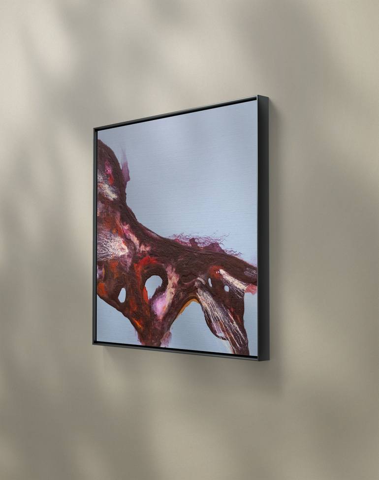 Original Abstract Expressionism Abstract Painting by Weronika Dylag