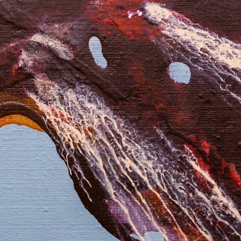 Original Abstract Expressionism Abstract Painting by Weronika Dylag