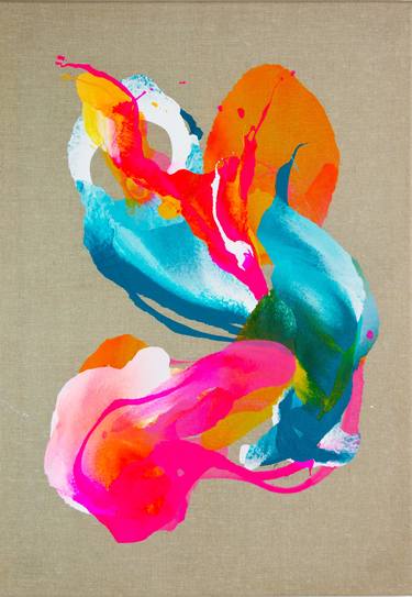 Original Abstract Paintings by Weronika Dylag