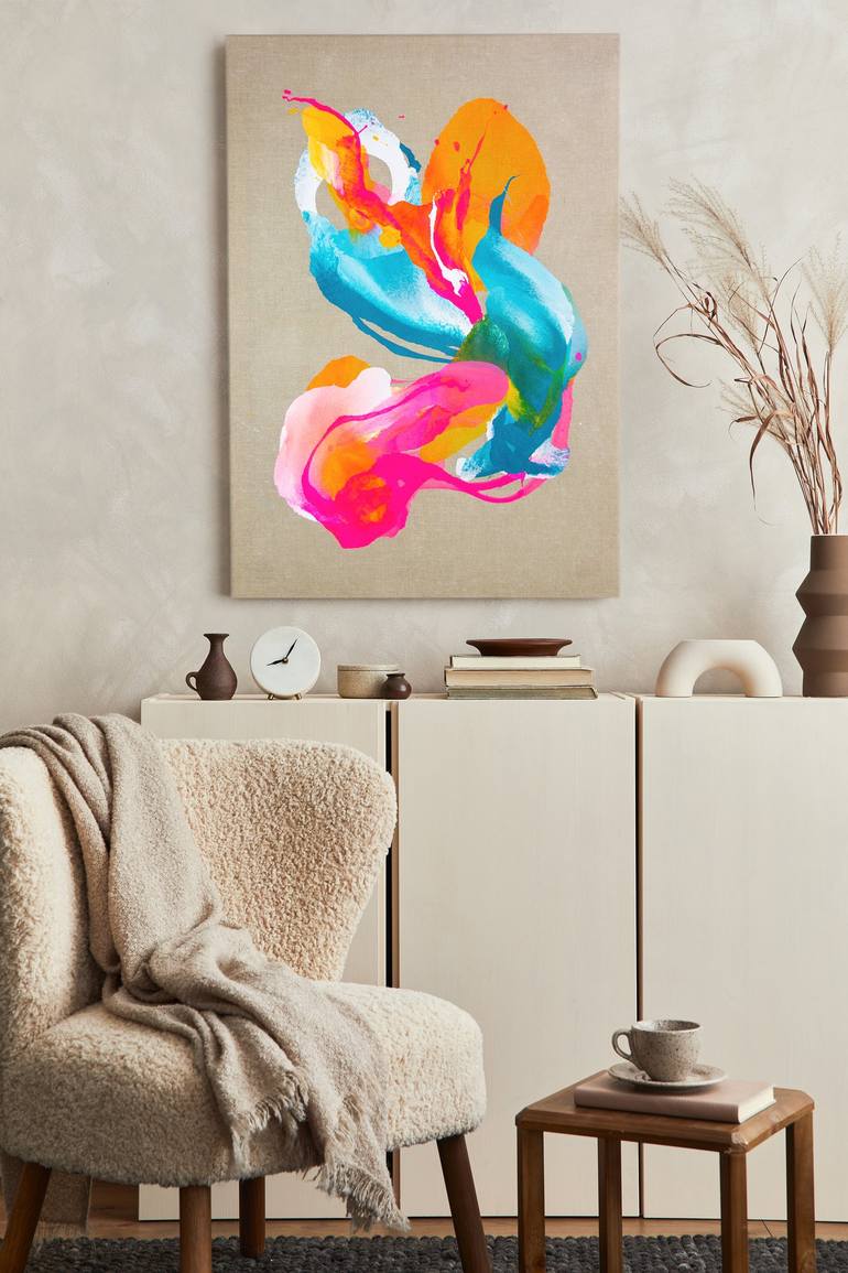 Original Abstract Painting by Weronika Dylag