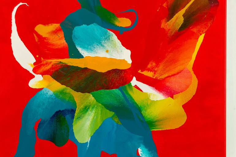 Original Abstract Painting by Weronika Dylag