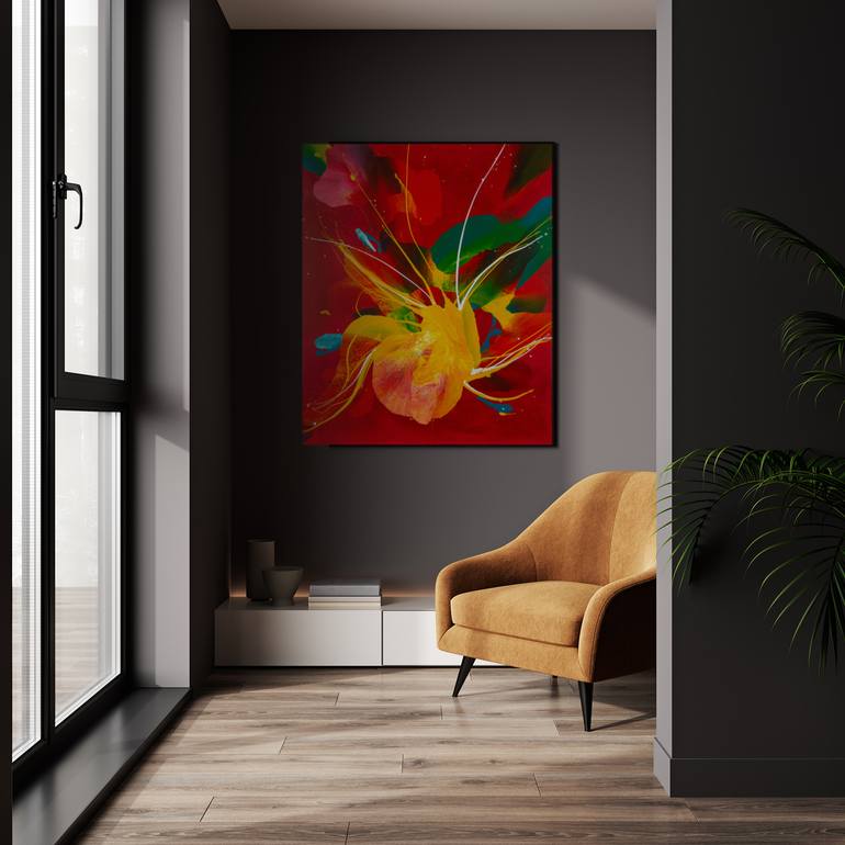 Original Abstract Painting by Weronika Dylag