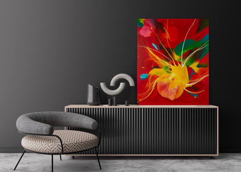 Original Abstract Painting by Weronika Dylag