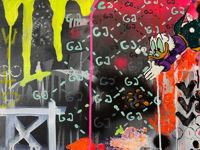 Original Figurative Cartoon Painting by Marvin Wagner