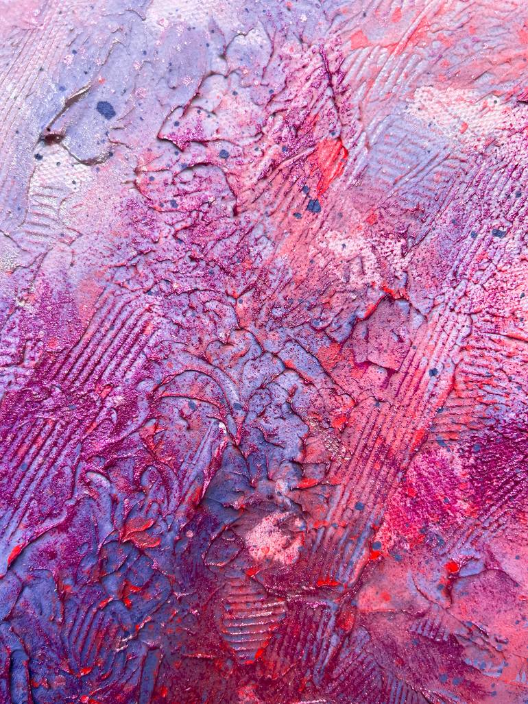 Original Abstract Expressionism Abstract Painting by Margo Rose