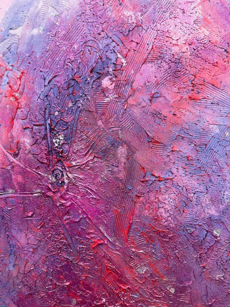 Original Abstract Expressionism Abstract Painting by Margo Rose