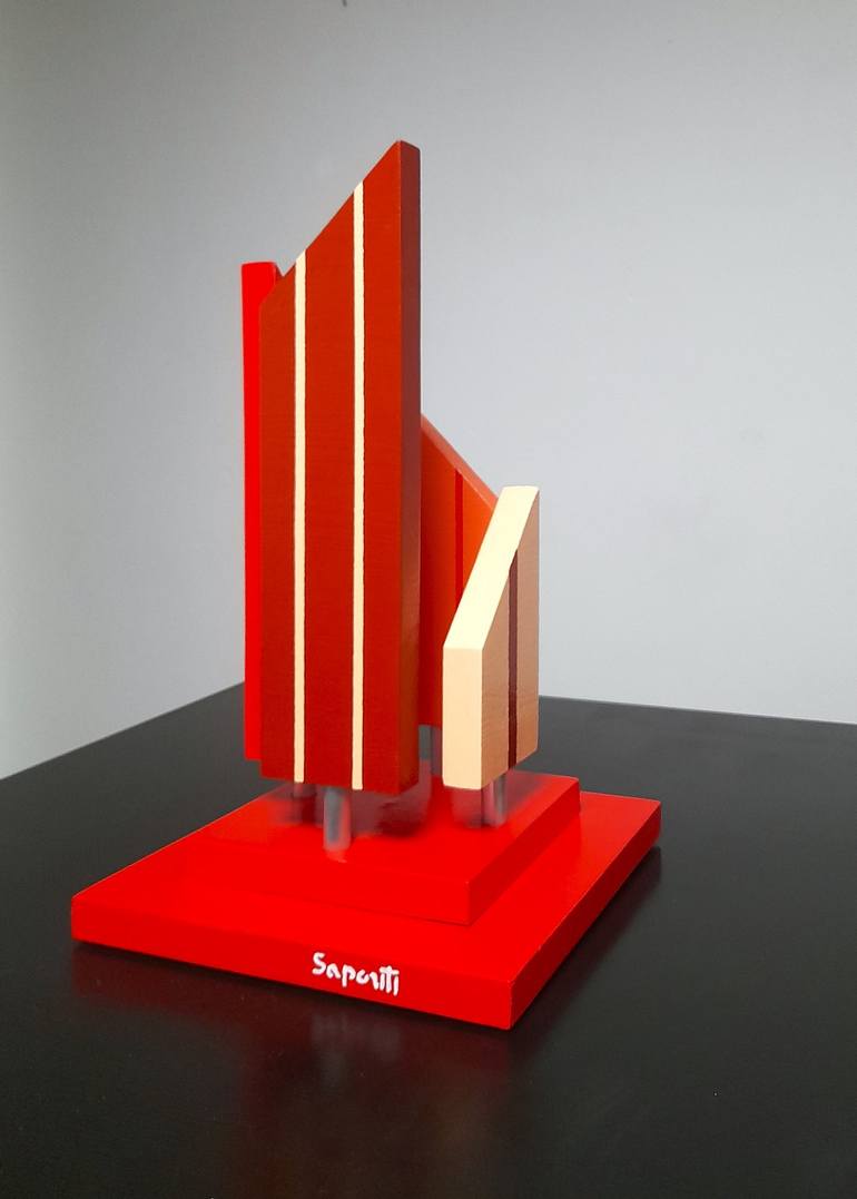 Original 3d Sculpture Abstract Sculpture by Marco Saporiti