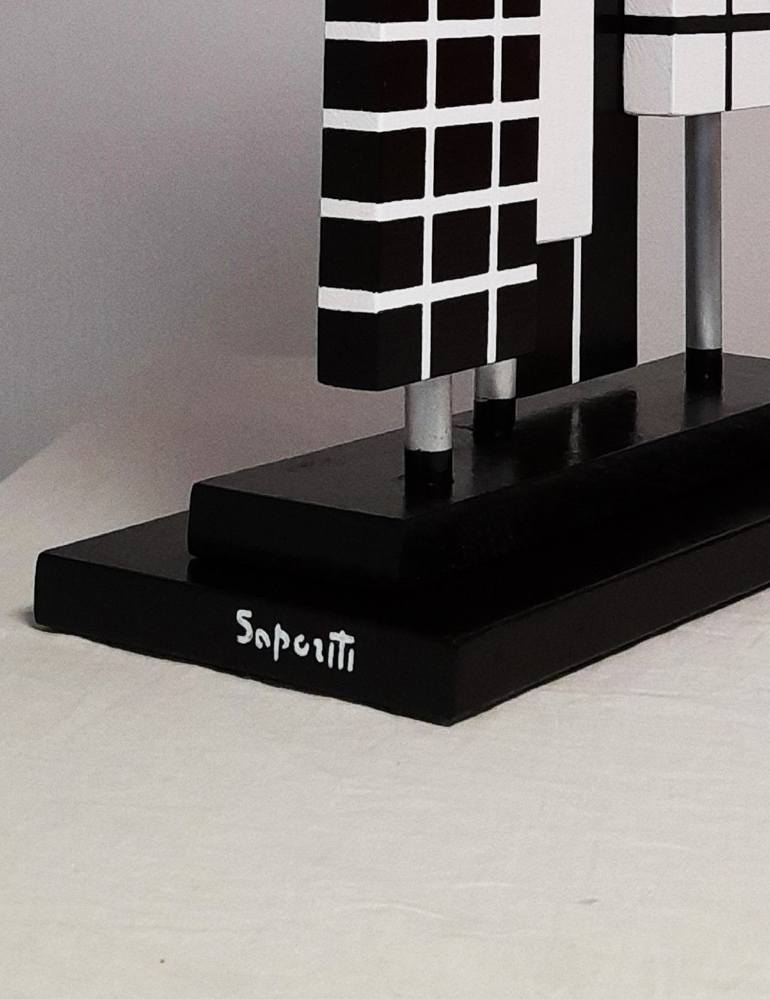Original Conceptual Abstract Sculpture by Marco Saporiti