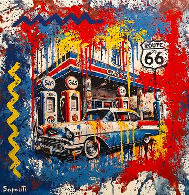 Original Pop Art Pop Culture/Celebrity Paintings by Marco Saporiti