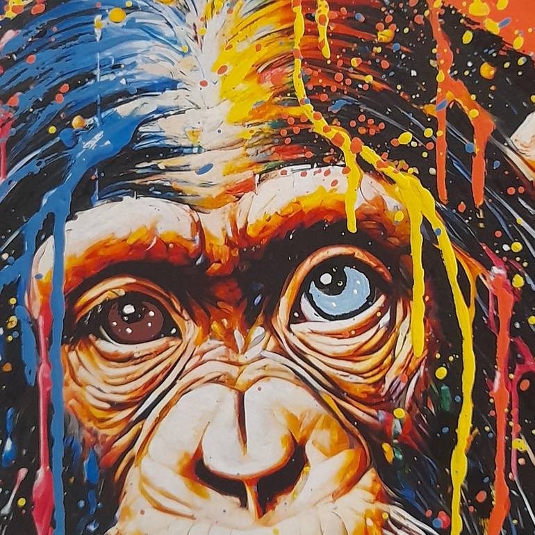 Original Pop Art Pop Culture/Celebrity Painting by Marco Saporiti