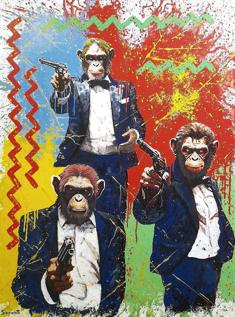 Criminal Trash, arte pop, Saporiti arte moderna, image size:770x1040