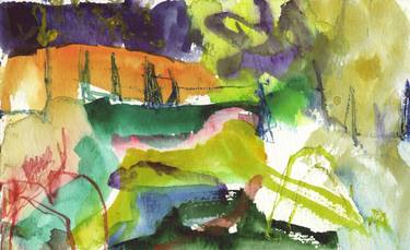 Original Expressionism Landscape Paintings by Victoria Mckenzie