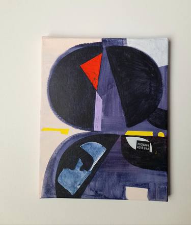 Original Dada Abstract Paintings by Katalin Lazar