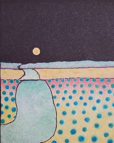 Print of Abstract Landscape Drawings by Patrick Elvin