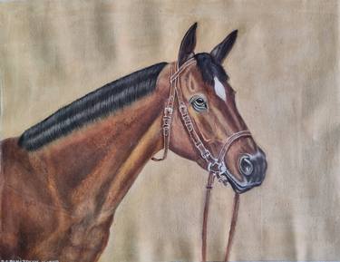 Print of Fine Art Horse Paintings by RaajSreSubiksha Arunkumar