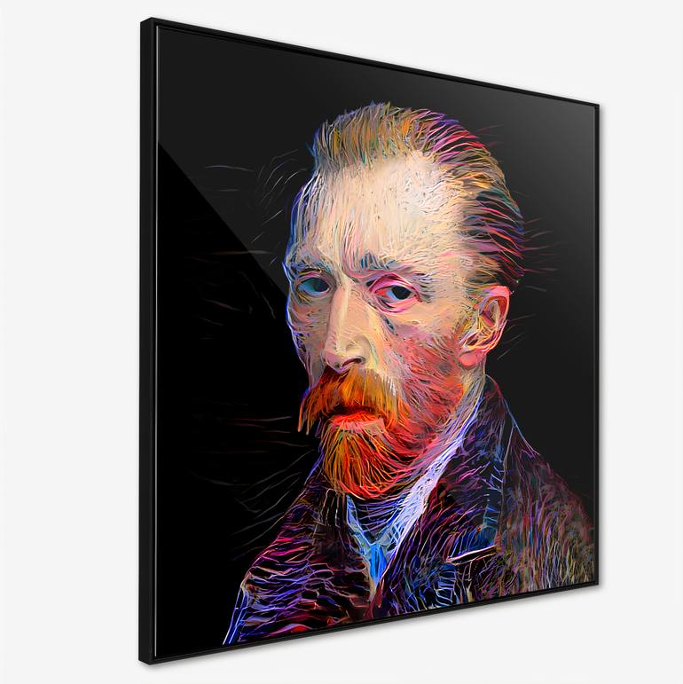 Original Figurative Pop Culture/Celebrity Mixed Media by Andy Nikol