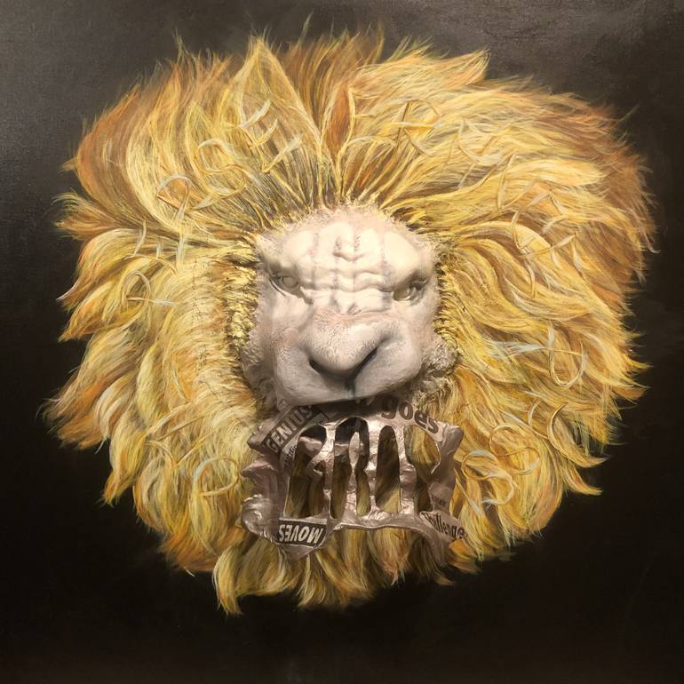 Original Animal Painting by Vincent Y