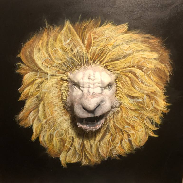 Original Animal Painting by Vincent Y